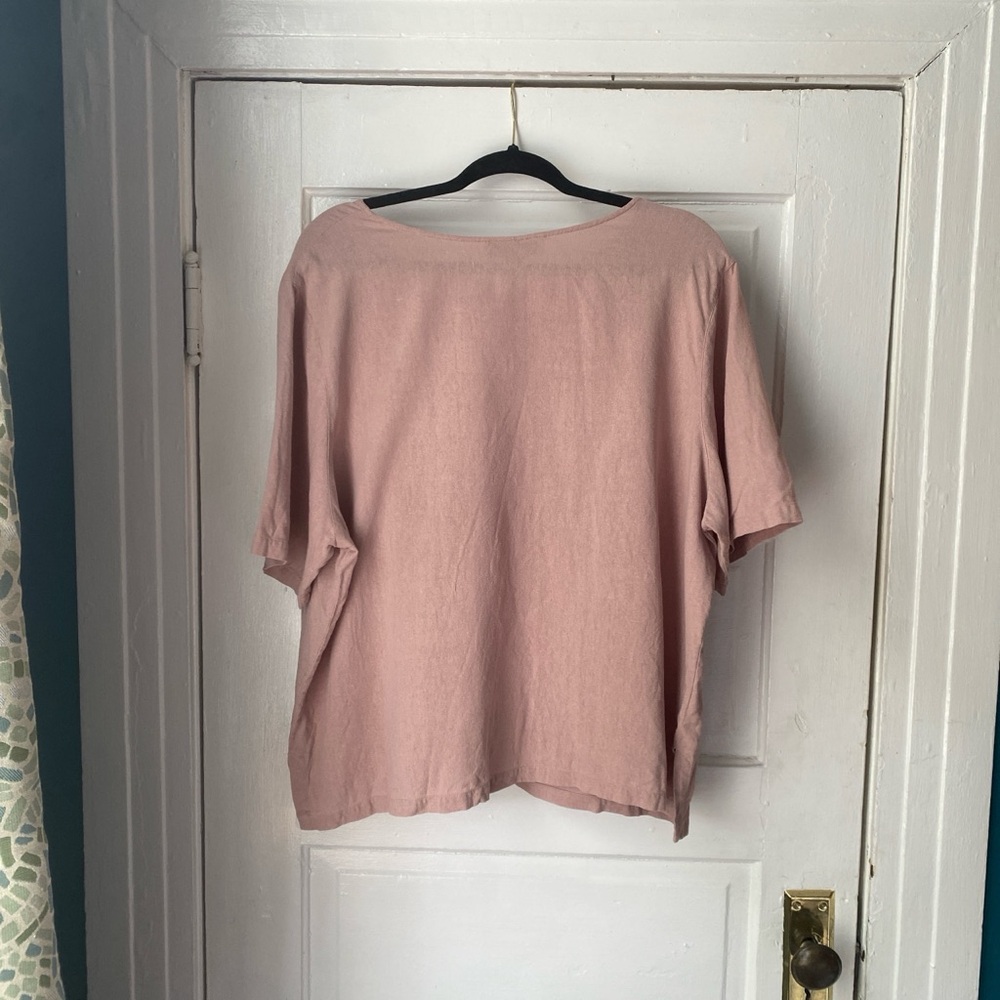Passport Blush Short Sleeve Top